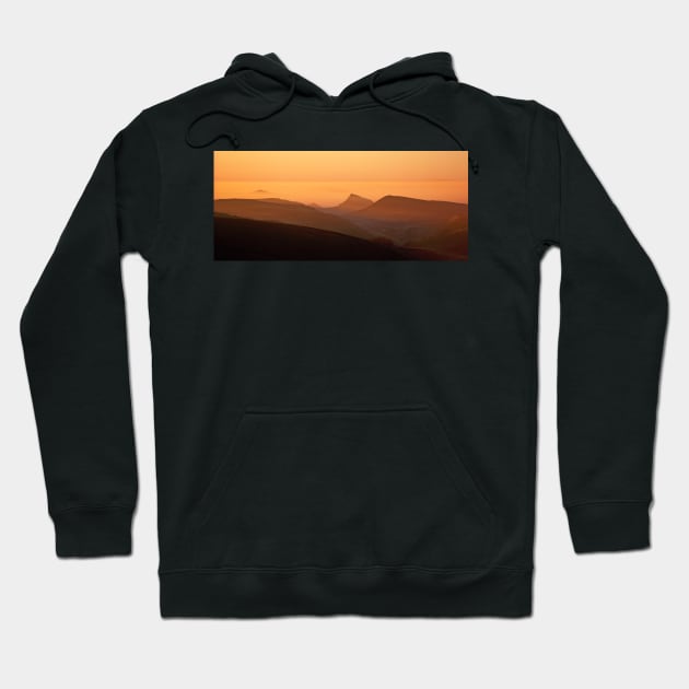 Chrome Hill and the Upper Dove valley Hoodie by geoffshoults